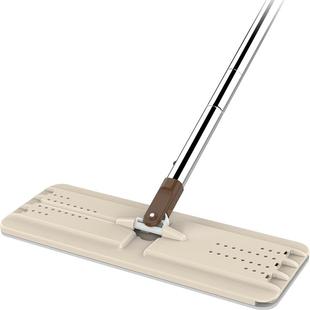 美丽雅平板拖把杆免手洗拖把配件洗刷刷平板拖备件家用墩布拖把头