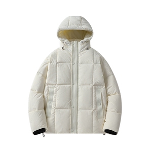 雪中飞2024冬新款女士短款羽绒服连帽保暖精致优美气质舒适面包服