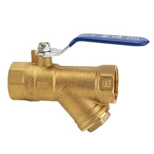 4分带过滤网球阀6分Y型阀门DN15/20/32/40/50水表前地暖管道开关