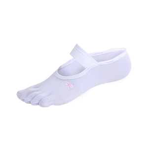 瑜伽袜普拉提袜子防滑专业女五指训练夏季薄款健身袜室内运动舞蹈