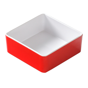 10个装火锅配菜盘子商用捞汁小海鲜盘密胺餐具自助串串香烤肉专用