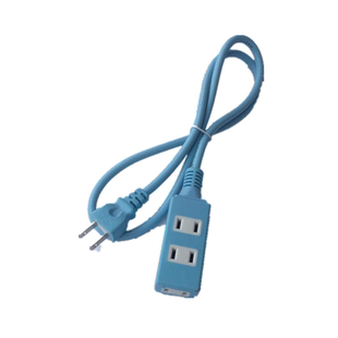 出口日本两孔2两插头一转四迷你接线板插线板插座家用延长线插排