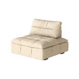 出乎生活格兰德模块沙发奶油风客厅小户型组合懒人豆腐块布艺沙发