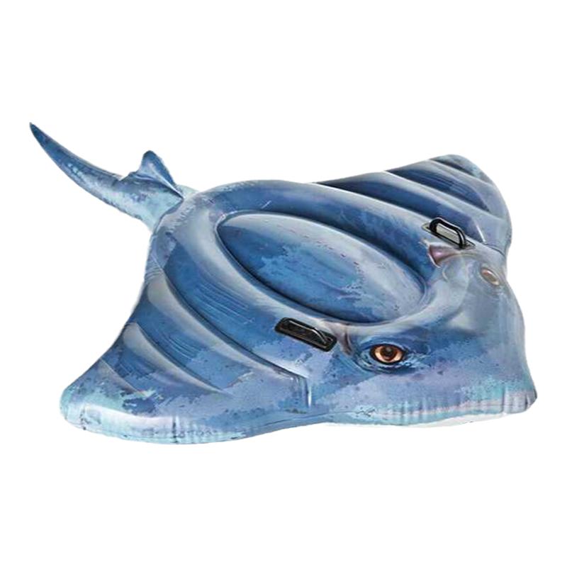 儿童动物浮排鳐鱼坐骑冲浪玩具