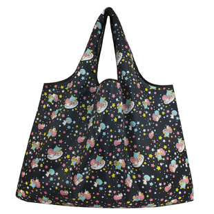 环保购物袋超市买菜包防水折叠少女系可爱单肩牛津布包便携收纳袋