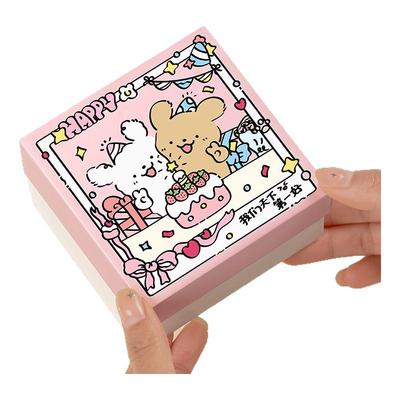精致礼盒空盒子生日礼物盒生日小狗迷你礼品盒包装盒小号送女首饰