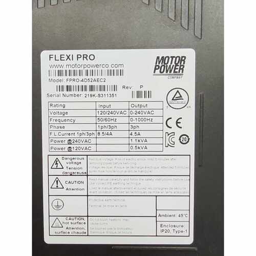 溢价-FLEXIPRO伺服驱动器FPRO4D52AEC2