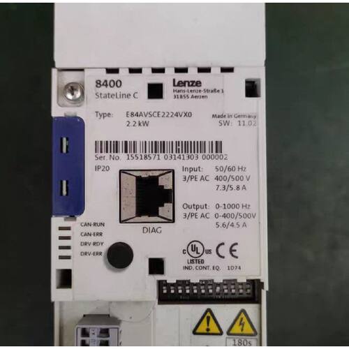 议价伦茨8400变频器E84AVSCE2224VX0  2.2kW  全新二手都有现货