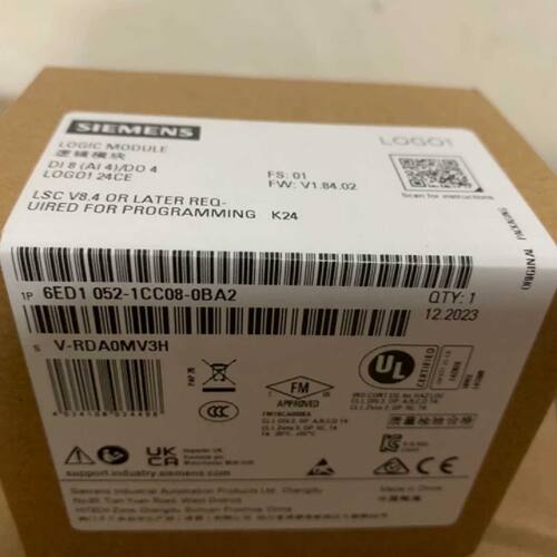 议价议价西门子6ED1052-1CC08-0BA2 LOGO!24CE可编程控制器 8DI/4