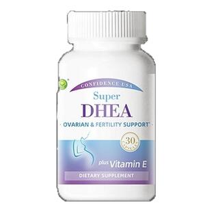 信心康乐DHEA备孕维生素e调理孕前吃卵巢保养美国进口dhea辅酶q10