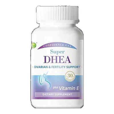 信心康乐DHEA备孕维生素e调理孕前吃卵巢保养美国进口dhea辅酶q10