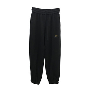 TY1980 冬季新款韩版宽松大码显瘦百搭加绒加厚休闲卫裤女87838