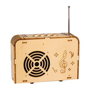 科学制作小发明自制蓝牙音箱收音机儿童中小学生科学实验手工拼装