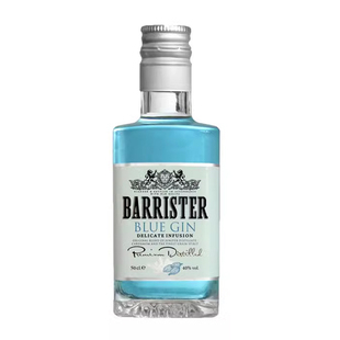 百利斯特蓝色杜松子金酒50ml 金汤力调酒酒伴琴酒GIN杜松子酒洋酒