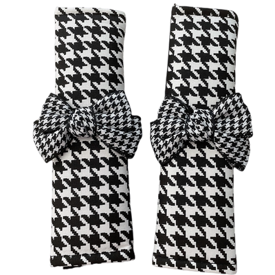 夏季可爱千鸟格女款高级车内装饰