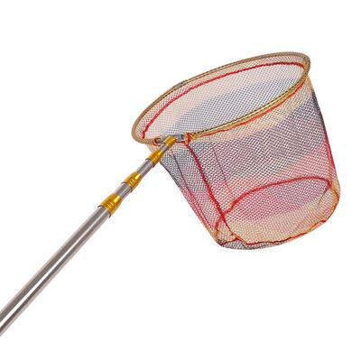 不锈钢抄网捞鱼网渔乐江湖可调节