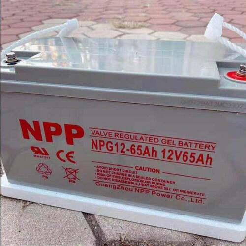 NPP耐普胶体蓄电池NPG1265Ah原装12V65AH直流屏太阳能光伏UPSEPS