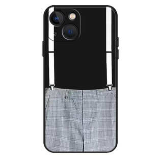 ikun背带裤手机壳适用苹果14蔡徐坤16/17爱坤坤15华为mate60pro小黑子iphone13鸡你太美p70小米vivo红米oppo
