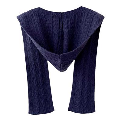 春秋季网红披肩帽子围巾一体