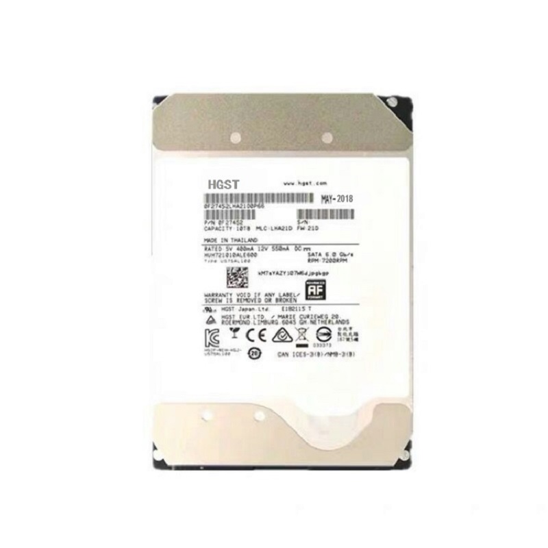 日立10T机械硬盘10TB企业级氦气7200转256SATA3台式监控NAS服务器