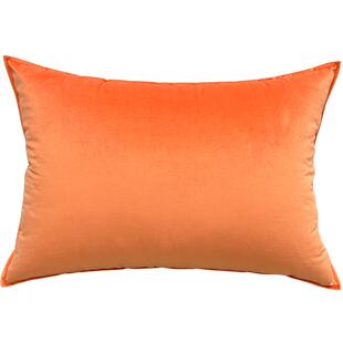 长方形天鹅绒客厅沙发靠枕大号靠背垫抱枕床头腰枕枕套罩不含芯