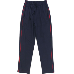 秋冬厚宽松校服裤子男女纯棉加绒运动裤中学生校服长裤羊羔绒校裤