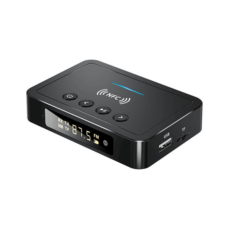 NFC蓝牙接收器5.4音频适配器aux转音箱响汽车载功放电脑视发射器
