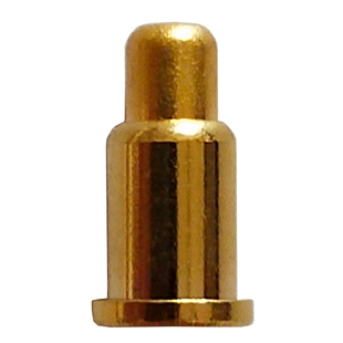 镀金pogopin弹簧顶针充电柱M492大电流探针导电铜针弹性伸缩触点