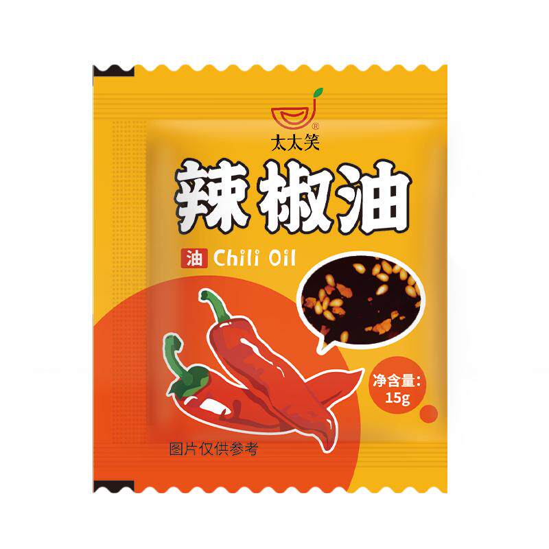 旺宴太太笑凉皮辣椒油15g*500包