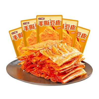 盐津铺子香辣手撕豆皮