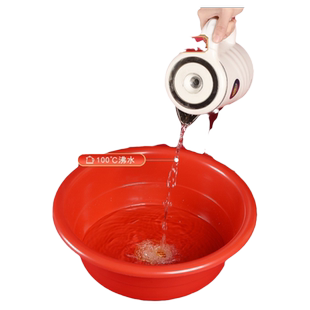 结婚用品大全陪嫁红色脸盆新人出嫁喜盆婚礼婚庆娘家嫁妆洗脸盆子