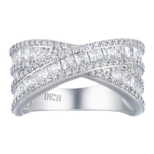 INCH EDITION镶钻璀璨星芒情侣戒指女小众设计高级感ins明星同款