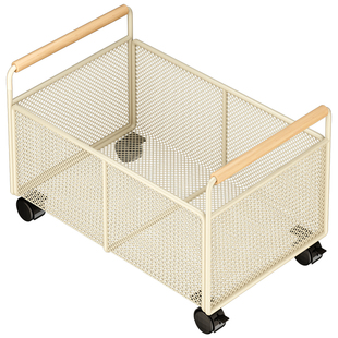 脏衣篓柜下脏衣服收纳筐放衣服篮子浴室移动置物架厕所洗衣篮推车