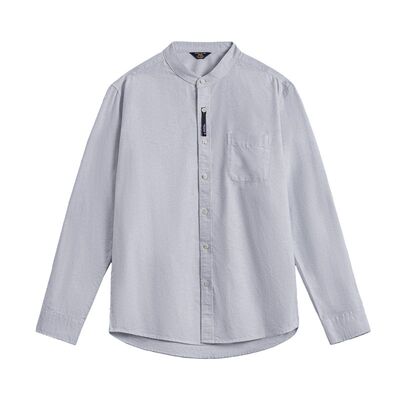 马登工装牛津纺纯棉衬衫长袖外套