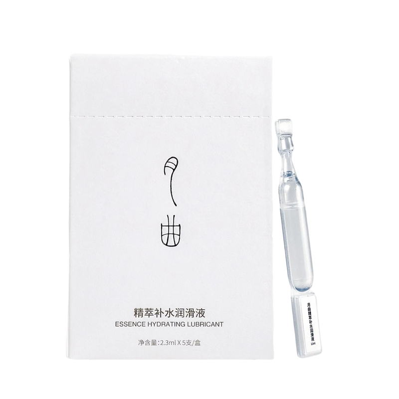 月曲精粹补水玻尿酸润滑精华液芦荟保湿人体成人女性独立小包水基