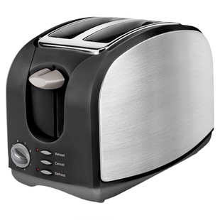 不锈钢多士炉烤面包机烤吐司机家用全自动三明治机多功能早餐机