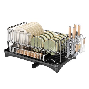 佳帮手不锈钢碗碟架厨房台面收纳盒置物架碗筷餐具放碗盘子沥水篮