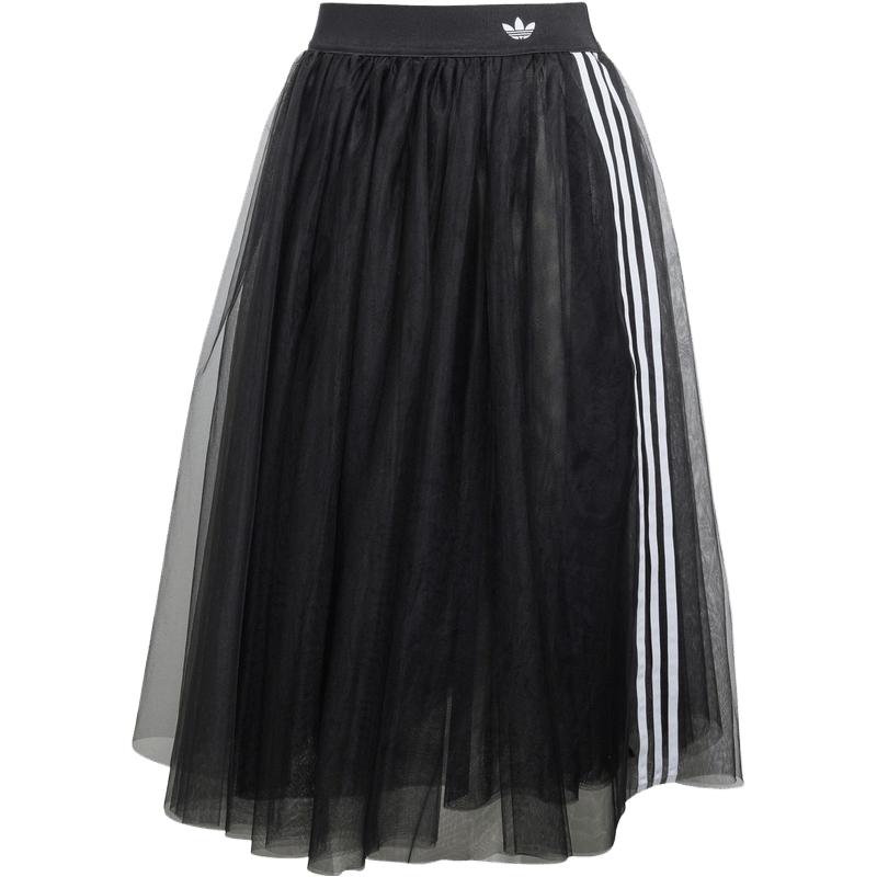 【自营】adidas阿迪三叶草TULLE SKIRT女子运动休闲长裙KS6563