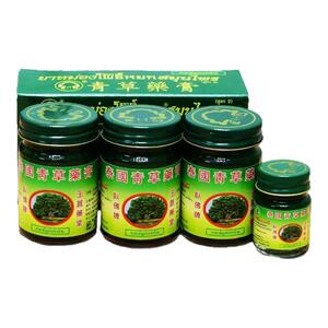 泰国玉菩堂卧佛青草膏