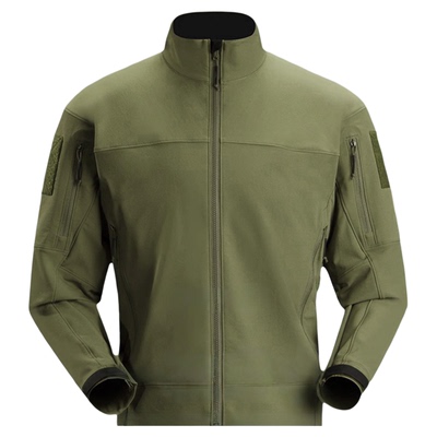 驴之户外软壳衣男Drac战术立领开衫防泼水耐磨透气徒步登山夹克