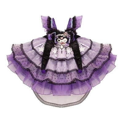 女童秋冬可爱库洛米洛丽塔公主裙