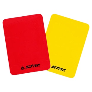 Star世达正品足球用品专业裁判红黄牌SA212带记录纸