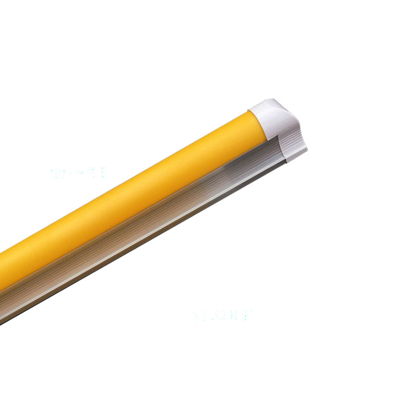 抗UV T8防紫外线LED灯管无尘车间档案室用黄光防曝光日光灯管
