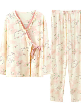 7A抗菌月子服a类纯棉产后