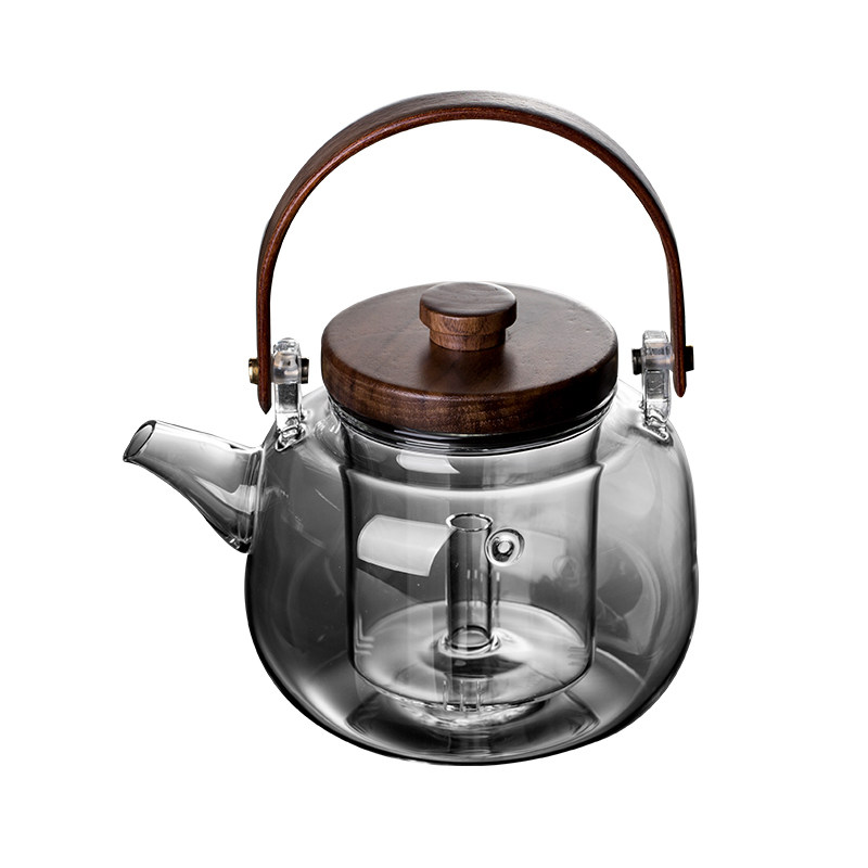 观岚小清新耐热玻璃玻璃壶煮茶器