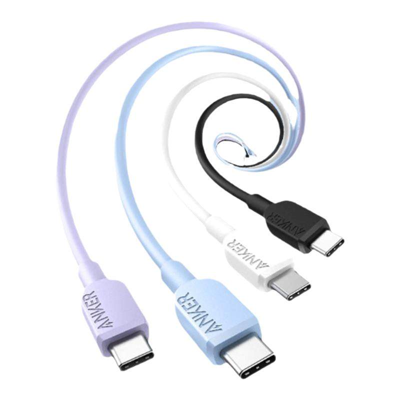 Anker安克双typec数据线适用苹果16iPhone17Proipad华为mate60pro安卓手机电脑平板C口快充