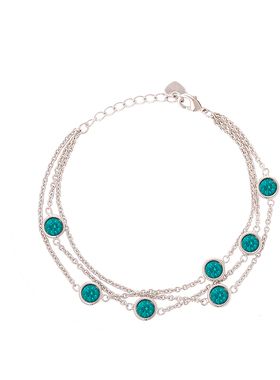 叠戴手链女轻奢小众设计感宝石