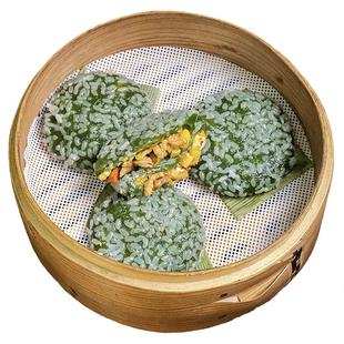 手工艾草叶糯米饼菜果米粿荠菜粢毛青团子麻糍粑糕点心早餐半成品
