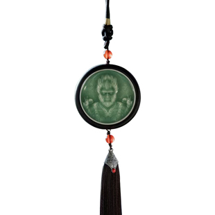 龙泉青瓷车载精油香薰挂件悟空太平有象龙创意装饰挂件伴手礼品