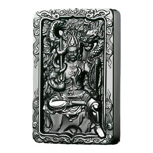 和田玉塔青本命佛吊坠男生肖属鸡不动尊玉牌不动明王菩萨玉石玉坠